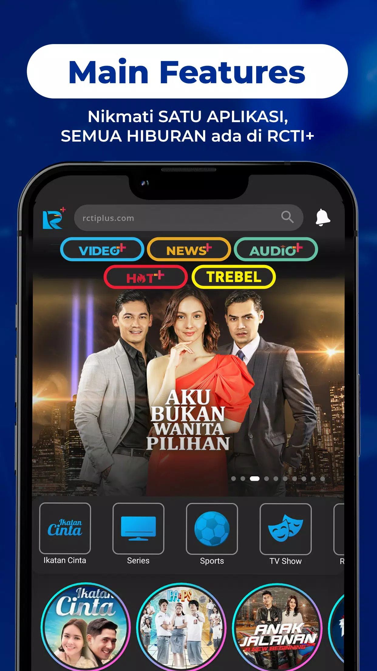 RCTI+ Superapp Ekran Görüntüsü 0