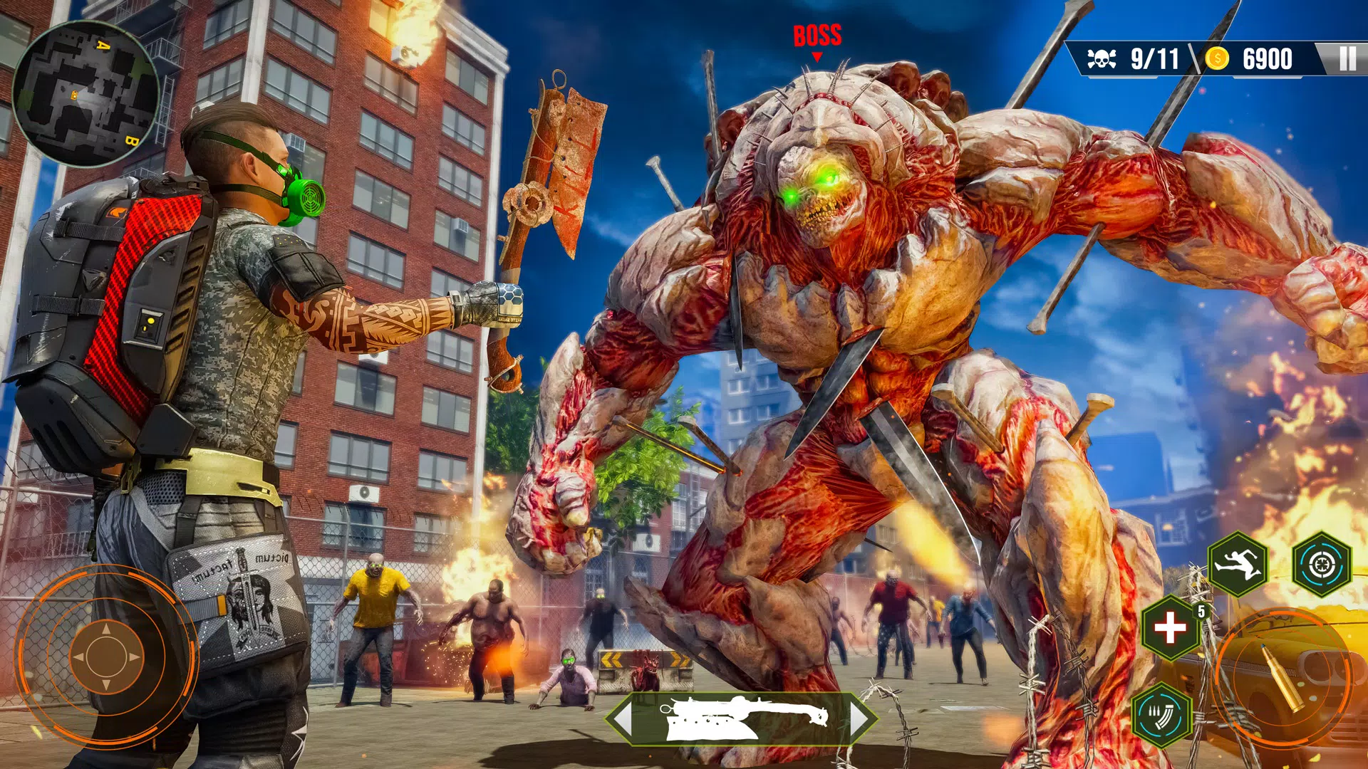 Dead Zombie Gun Shooter Games Capture d'écran 2