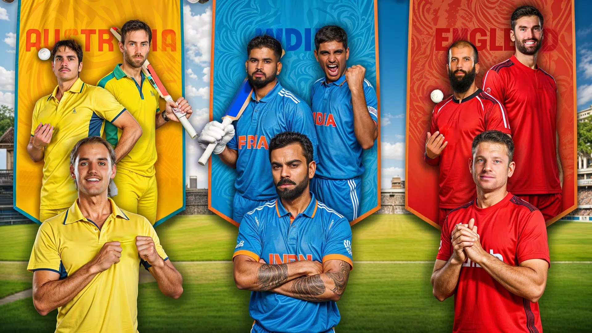 Cricket Champions Real 3D Game应用截图第1张