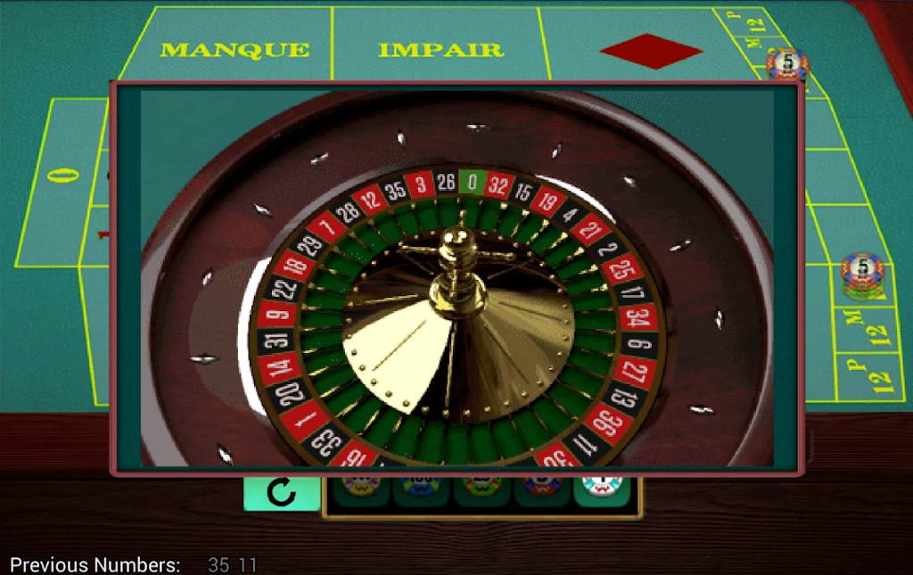 French Roulette Simulator スクリーンショット 1