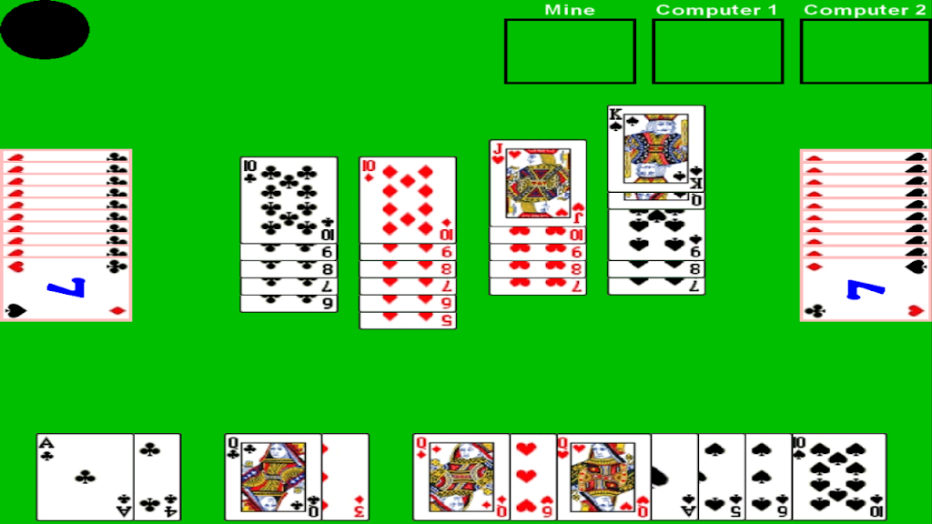 Seven Card Game - Simple and Fun Game Zrzut ekranu 2