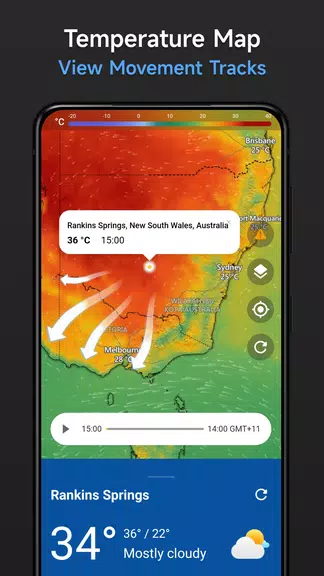 Live Weather & Radar Map スクリーンショット 2