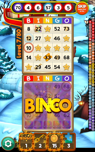 Bingo Quest Winter Garden - Christmas Adventure Schermafbeelding 1