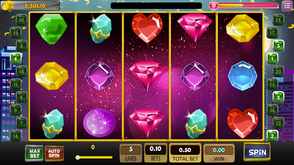 Classic Jewels Master Slot Machine スクリーンショット 0