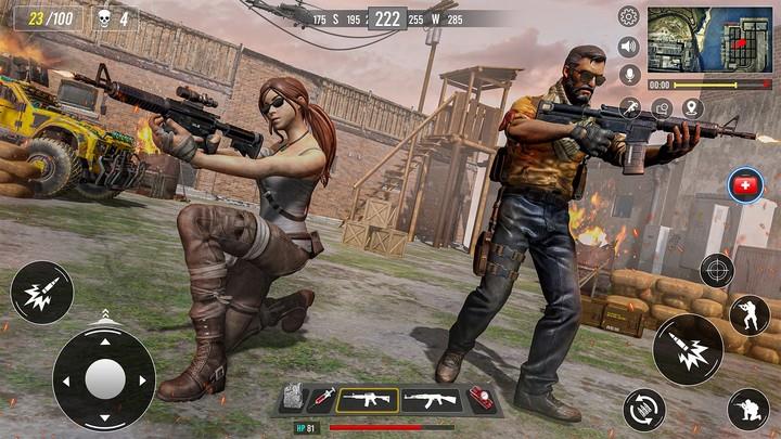 Commando Mission FPS Gun Games Скриншот 2