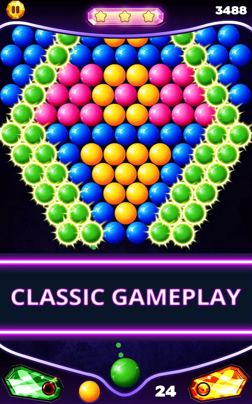 Bubble Shooter Classic 스크린샷 1