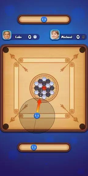 Carrom Strike - Disc Pool Game Screenshot 0