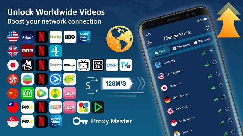 Super VPN Proxy - Proxy Master应用截图第3张