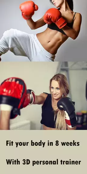 Kickboxing fitness Trainer Ekran Görüntüsü 1