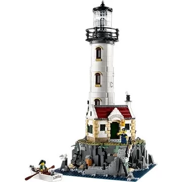 LEGO Motorized Lighthouse