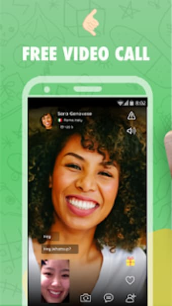 Pally Live Video Chat & Talk to Strangers for Free Captura de pantalla 0