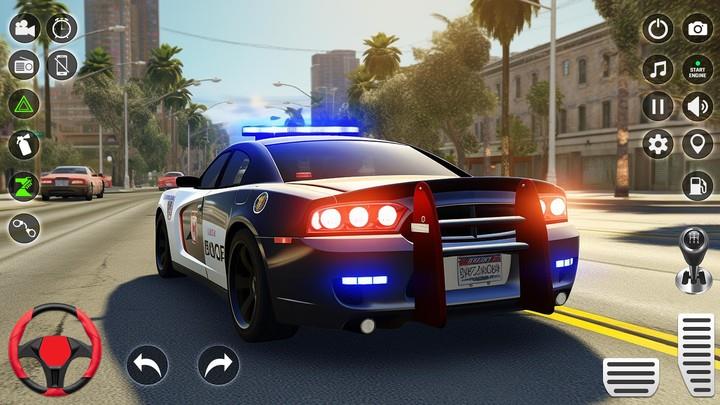 Modern Police Car Parking Game স্ক্রিনশট 0