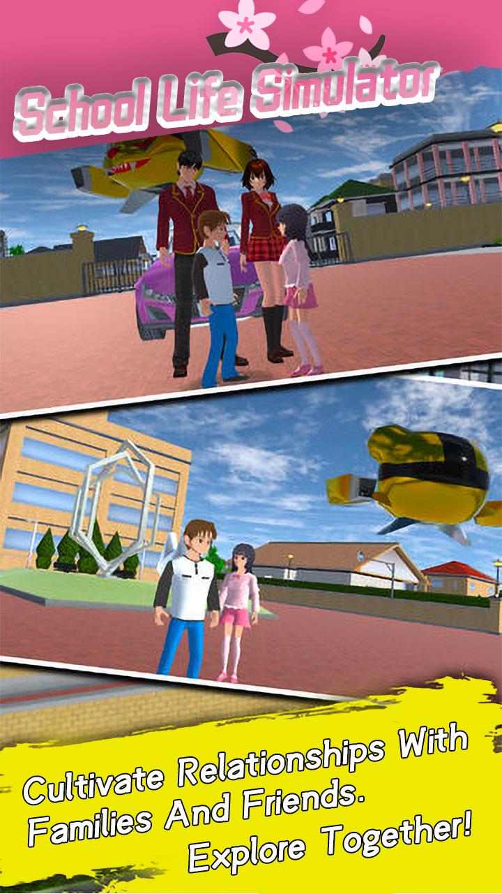 School Life Simulator Capture d'écran 1