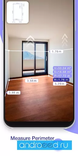 ARPlan 3D Tape Measure Ruler Floor Plan Creator ဖန်သားပြင်ဓာတ်ပုံ 0