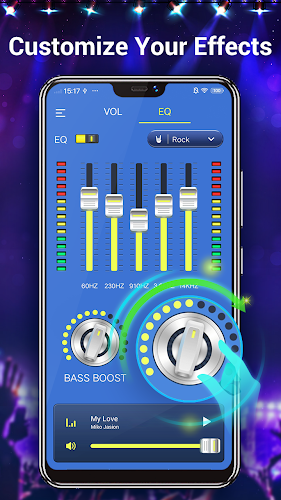 Equalizer & Bass Booster,Music ဖန်သားပြင်ဓာတ်ပုံ 2