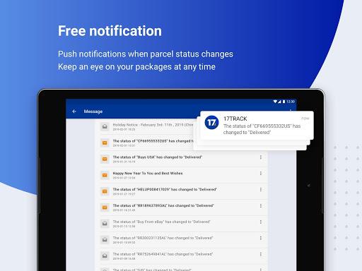 17TRACK Package Tracker स्क्रीनशॉट 1