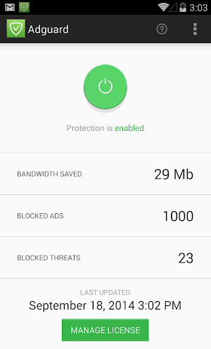 AdGuard Ad Blocker ภาพหน้าจอ 0