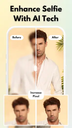 AI Photo Enhancer Unblur Photo Ảnh chụp màn hình 1