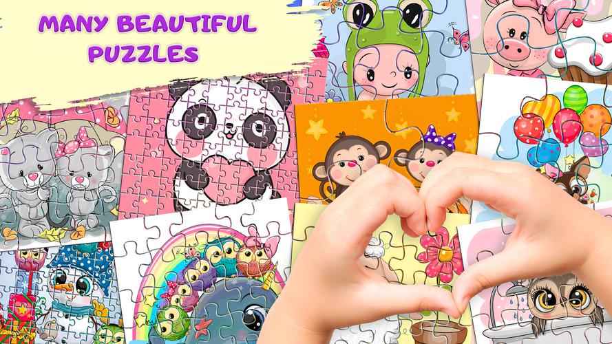 Kids Puzzles Offline ဖန်သားပြင်ဓာတ်ပုံ 3