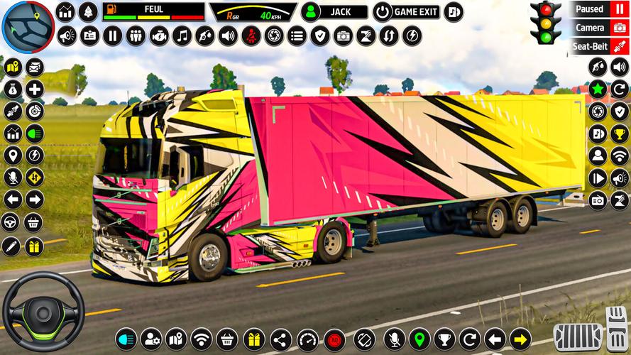 US Truck Driving 3D Truck Game應用截圖第3張