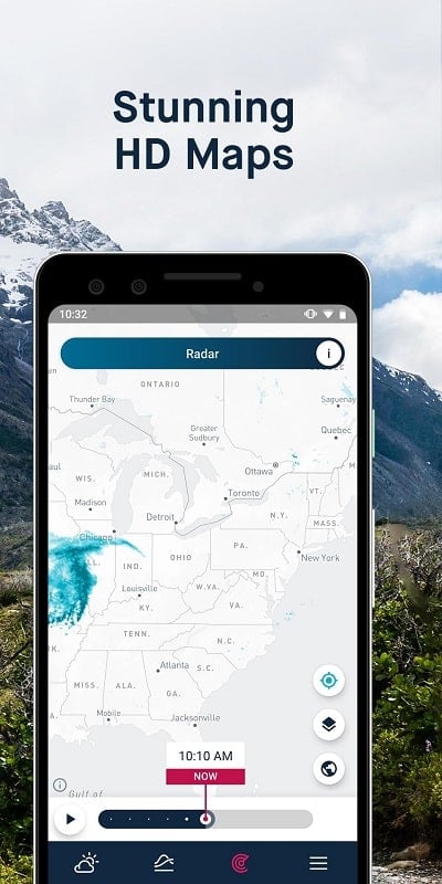Schermata WeatherPro 2