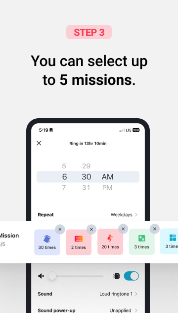 Alarmy – Alarm Clock & Sleep Mod স্ক্রিনশট 3