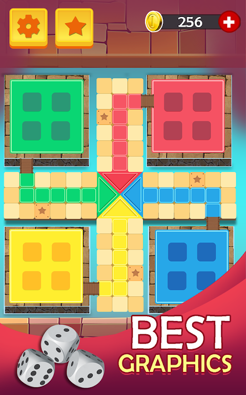 Ludo Fun: Free Family Dice Game Ảnh chụp màn hình 0