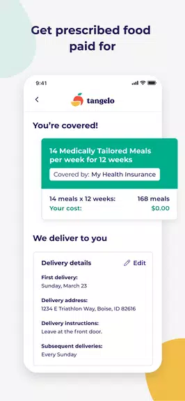 Tangelo - Get Food Prescribed! Capture d'écran 3