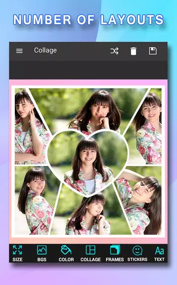 Pic Frames Collage স্ক্রিনশট 0