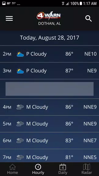 WTVY-TV 4Warn Weather ဖန်သားပြင်ဓာတ်ပုံ 1