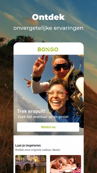 Bongo: Reserveer je cadeaubon Tangkapan skrin 0