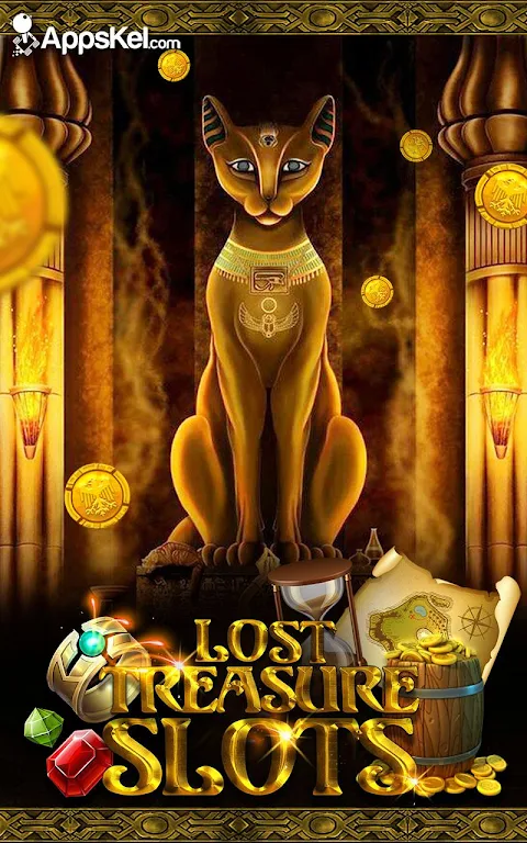 Lost Kingdom Treasure Slots– Las Vegas Casino Game Schermafbeelding 0