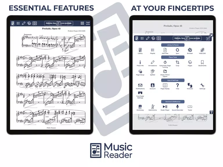 MusicReader Tangkapan skrin 1