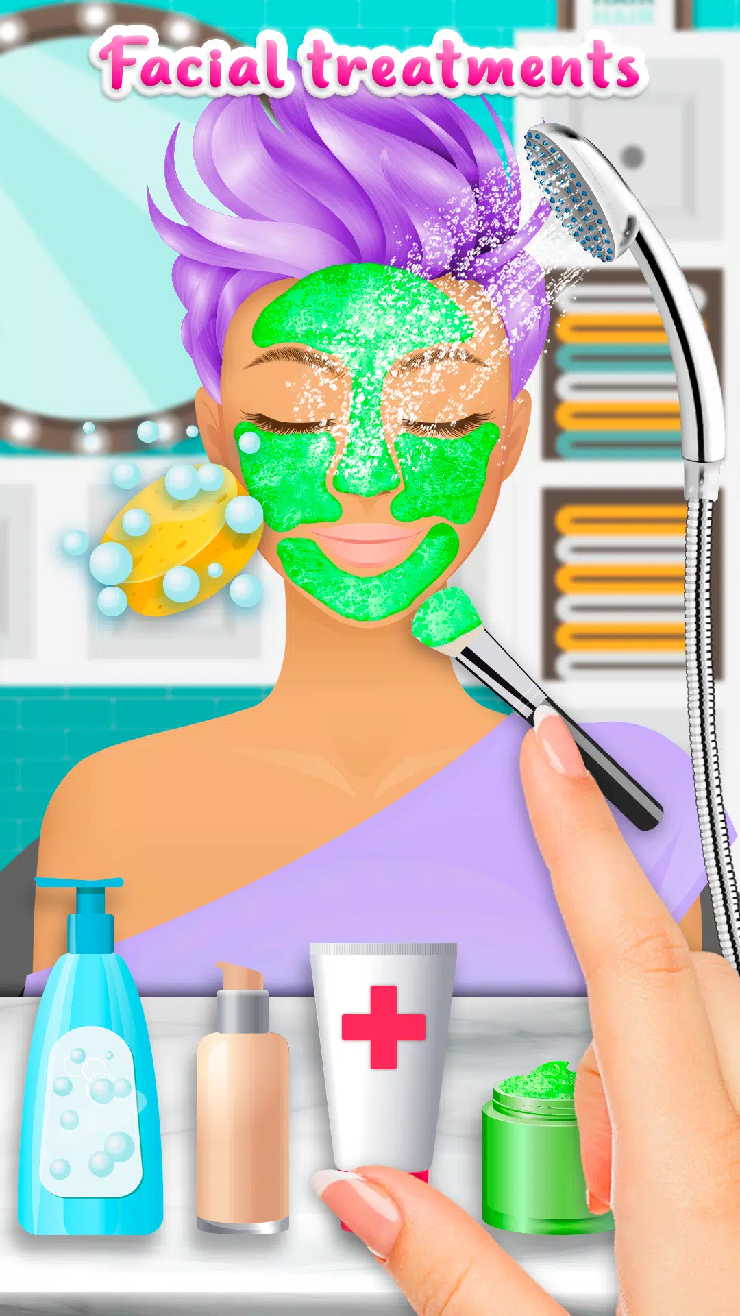 Makeup Beauty Salon Game Girls स्क्रीनशॉट 1