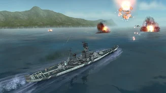 WARSHIP BATTLE:3D World War II Ekran Görüntüsü 0