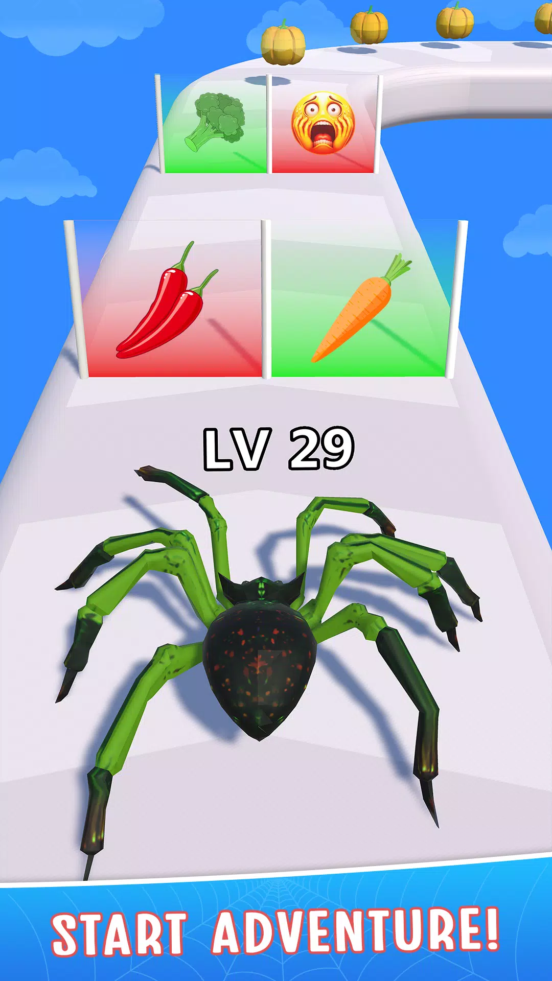 Spider Run: Spider Evolution ဖန်သားပြင်ဓာတ်ပုံ 1