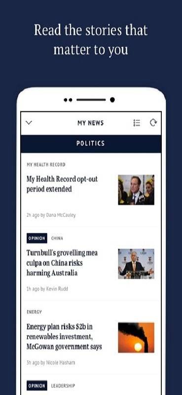 The Sydney Morning Herald 스크린샷 1