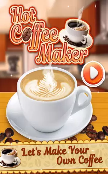 My Cafe - Coffee Maker Game Ảnh chụp màn hình 0