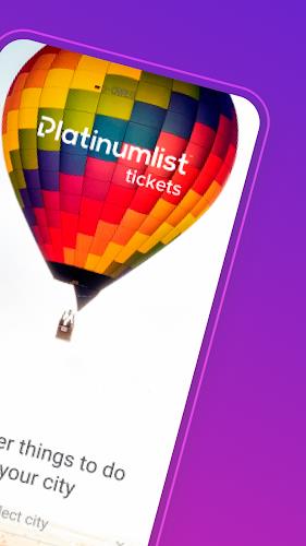 Platinumlist - Book Tickets Ekran Görüntüsü 1