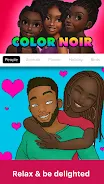 Color Noir Coloring Book App Скриншот 0