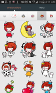 Schermata Emoji Stickers for chat Apps 1