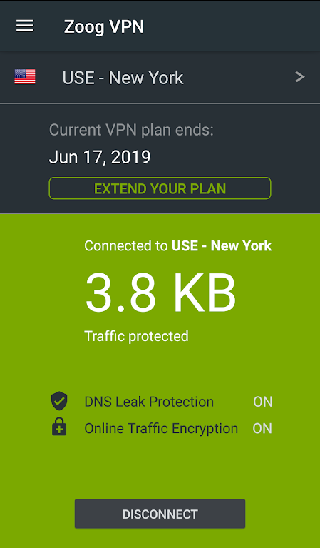 Zoog VPN Tangkapan skrin 2