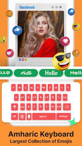 Amharic Keyboard Ethiopia ภาพหน้าจอ 0