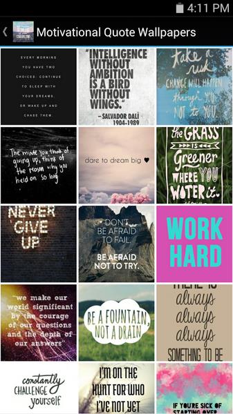 Motivational Quote Wallpapers Ảnh chụp màn hình 0