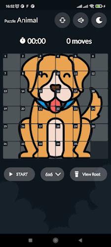 Puzzle Animal Jigsaw Block Captura de pantalla 0