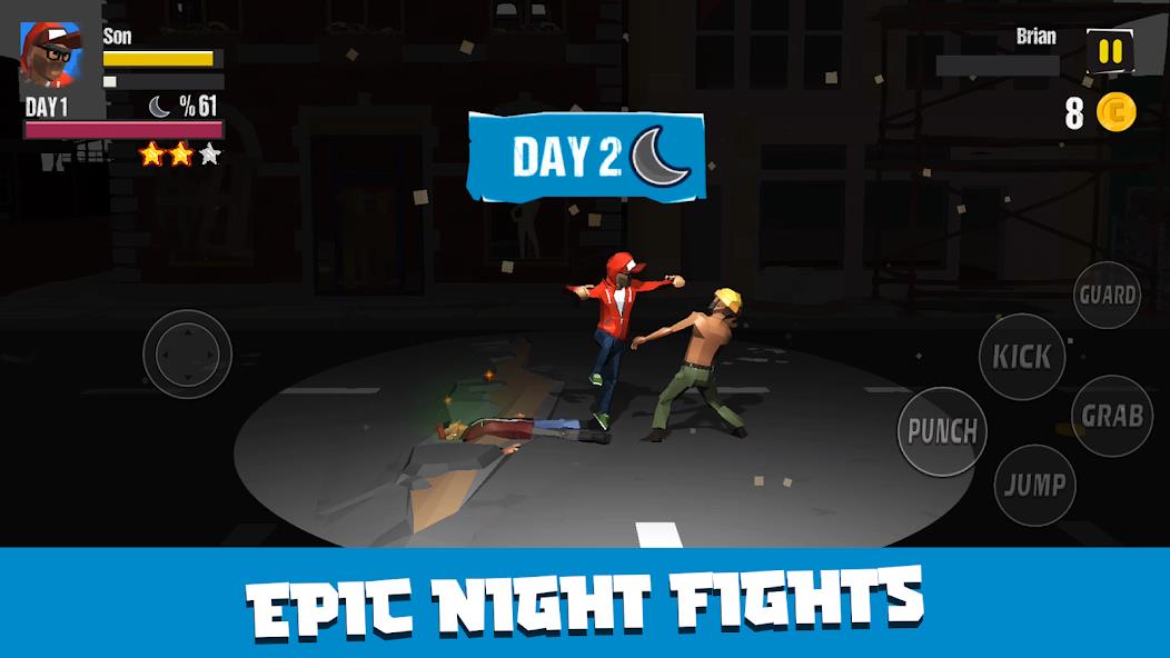 City Fighter vs Street Gang Mod Schermafbeelding 1