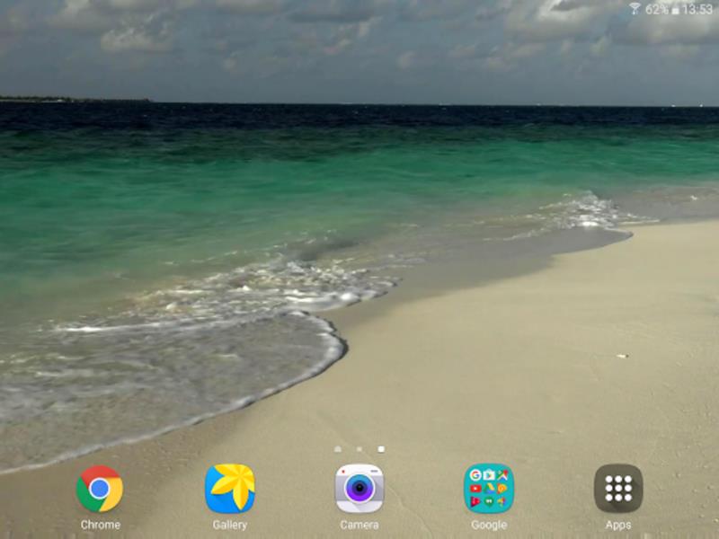 Tropical Beach Live Wallpaper Скриншот 0