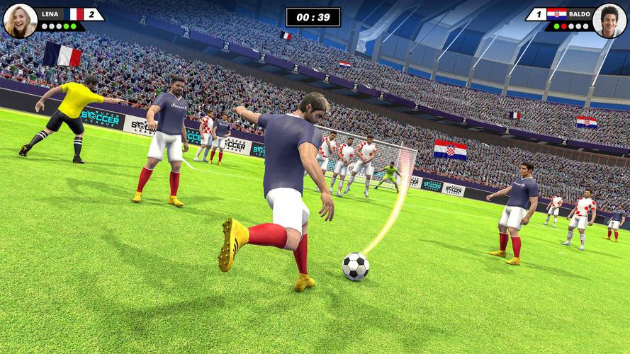 Super Soccer League Games 2023 Captura de tela 1