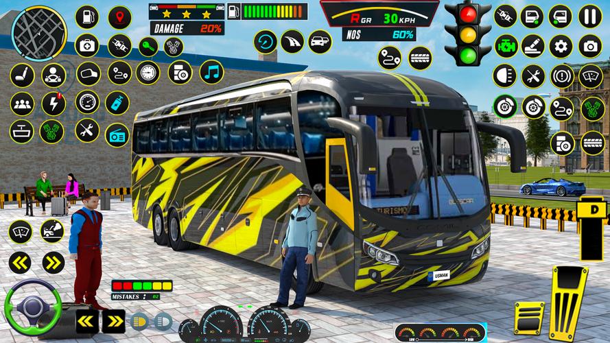 Classic Bus Simulator Games 3D Zrzut ekranu 0