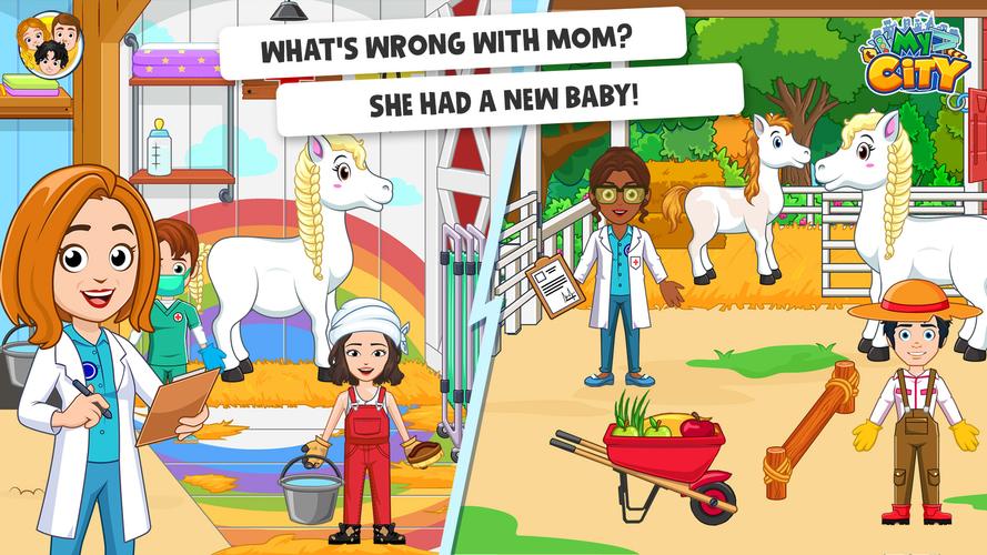 Ma ville : Cheval Capture d'écran 2